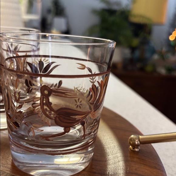 Vintage Hand-Painted Roadrunner Lowballs - Picture 5 of 10